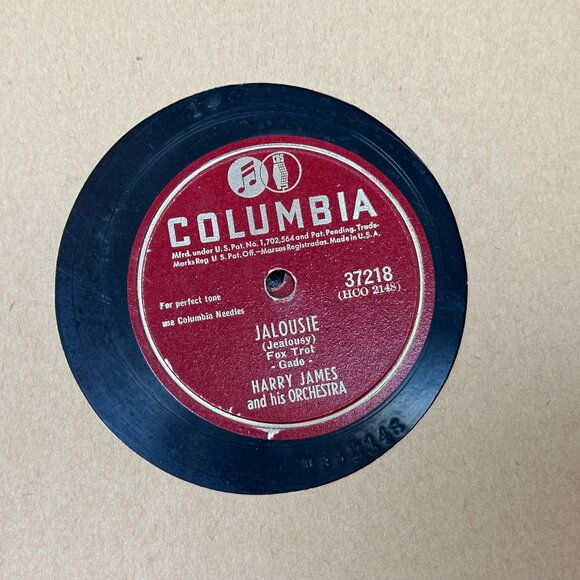 Vintage 78 RPM Record Album Book w/ 10 Shellac Discs Red Embossed VG ENGLISH - Picture 6 of 13